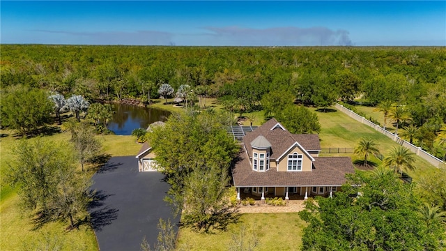 9990 SW Peace River St, Arcadia, FL 34269 - view of subject property featuring a forest and a large body of water