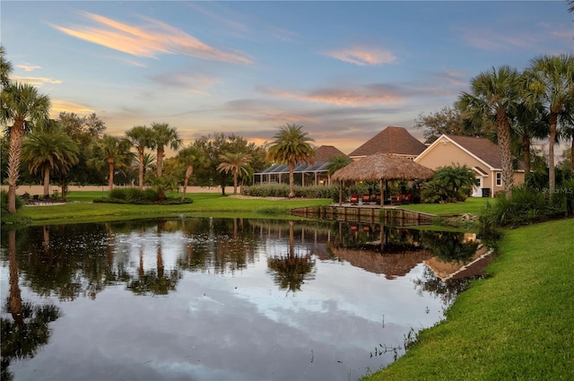 9990 SW Peace River St, Arcadia, FL 34269 - water view with a gazebo