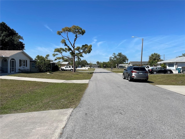 view of street featuring street lighting