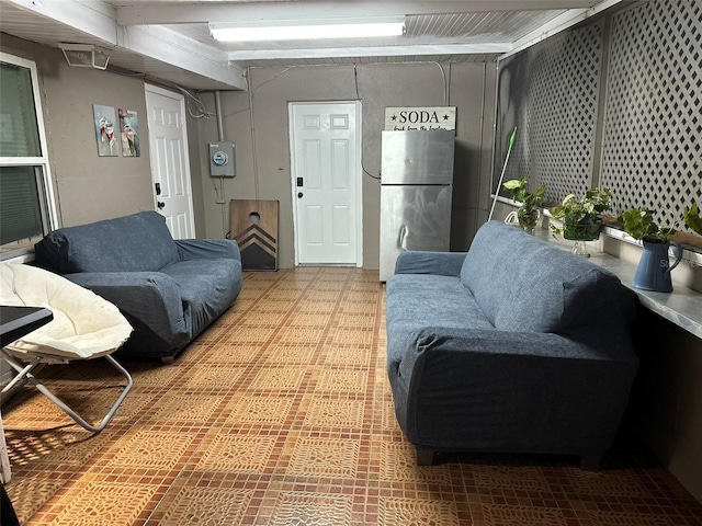 view of living room