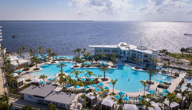 4168 Harbor Blvd, Port Charlotte, FL 33952 - bird's eye view with a water view