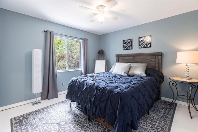 2661 30th Ave SE, Naples, FL 34117 - bedroom with baseboards and ceiling fan