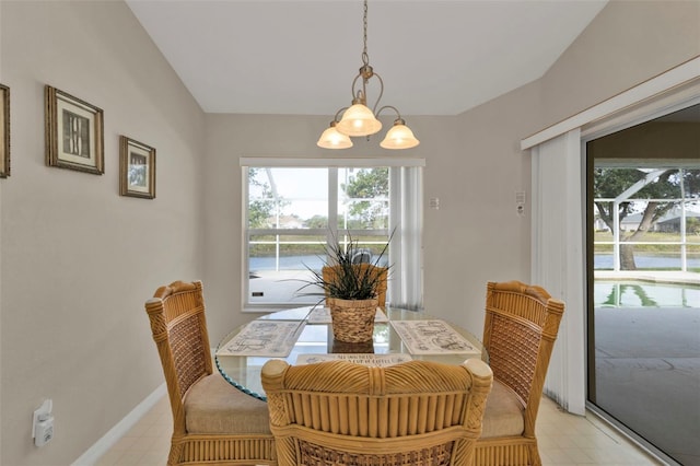 235 Tournament Rd, Rotonda West, FL 33947 - dining room with baseboards, plenty of natural light, and light floors