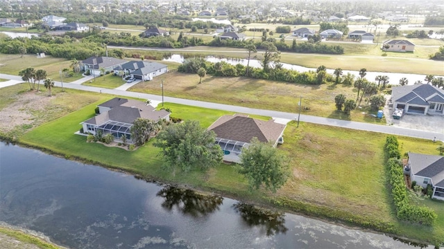 235 Tournament Rd, Rotonda West, FL 33947 - aerial view featuring a residential view and a water view