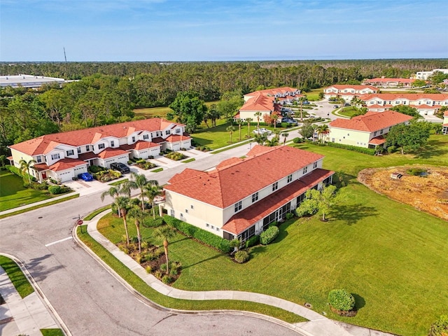 1156 Jonah Dr, North Port, FL 34289 - bird's eye view with a wooded view and a residential view