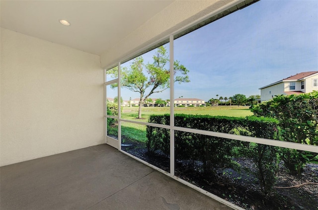 1156 Jonah Dr, North Port, FL 34289 - view of unfurnished sunroom
