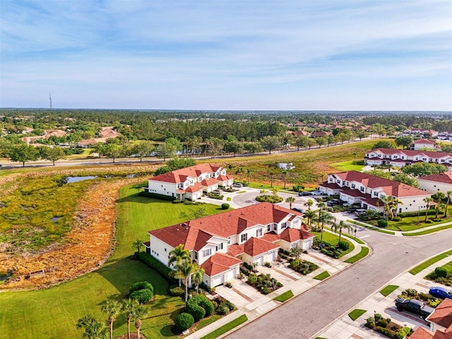 1156 Jonah Dr, North Port, FL 34289 - drone / aerial view with a water view and a residential view