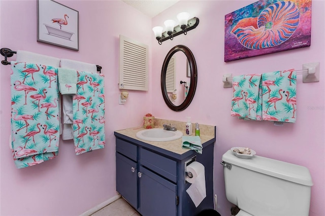 4022 Beaver Ln Unit 500C, Port Charlotte, FL 33952 - bathroom featuring vanity and toilet