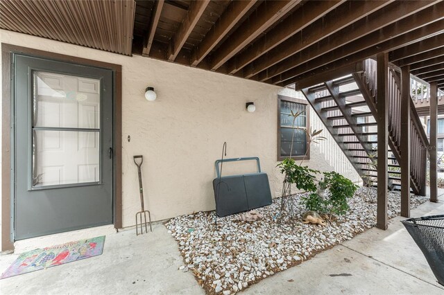 4022 Beaver Ln Unit 500C, Port Charlotte, FL 33952 - entrance to property with stucco siding