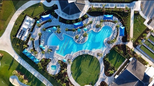 17420 Jadestone Ct, Venice, FL 34293 - view of property location with a pool