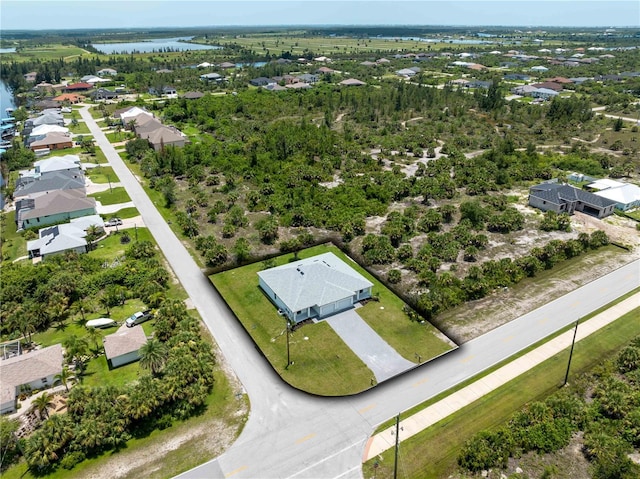 14449 Appleton Blvd, Port Charlotte, FL 33981 - aerial perspective of suburban area featuring a nearby body of water