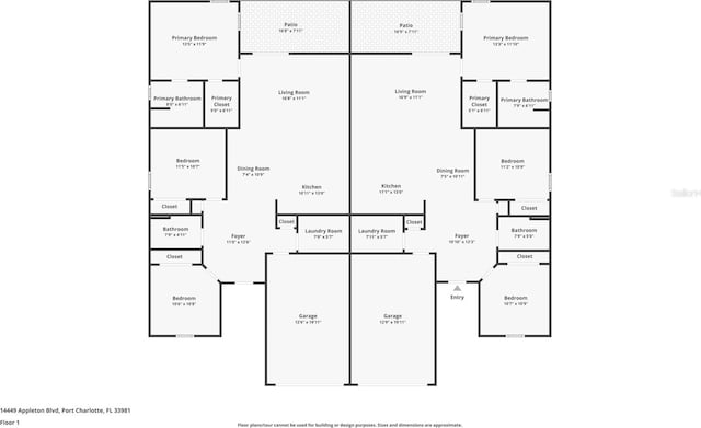 14449 Appleton Blvd, Port Charlotte, FL 33981 - view of room layout