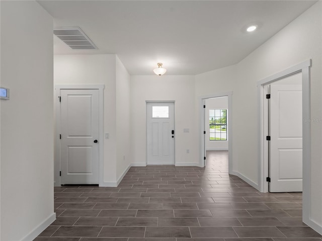 14449 Appleton Blvd, Port Charlotte, FL 33981 - foyer with baseboards and recessed lighting