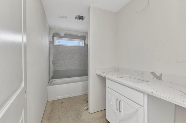 full bathroom featuring vanity