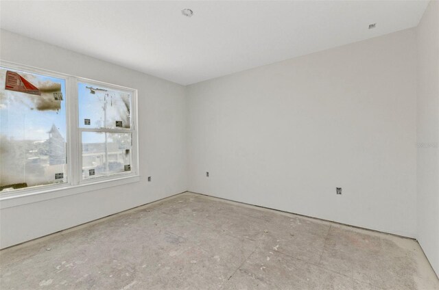 view of empty room