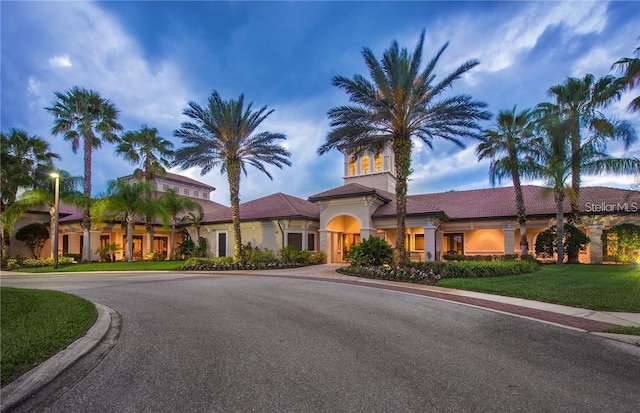 1352 Raspberry Dr, North Port, FL 34289 - mediterranean / spanish-style home with stucco siding