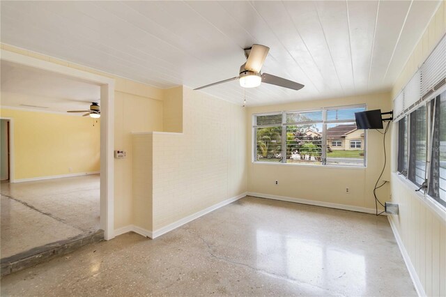 217 Palm Ave E, Nokomis, FL 34275 - unfurnished room with a ceiling fan and baseboards