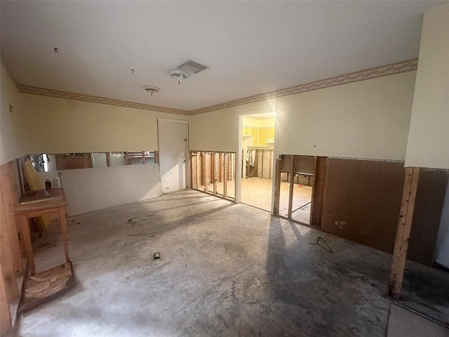 134 Peace Island Dr, Punta Gorda, FL 33950 - empty room with visible vents and concrete floors