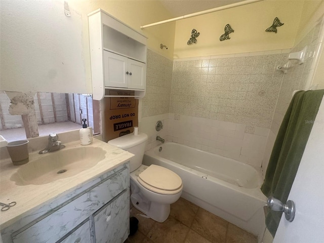 134 Peace Island Dr, Punta Gorda, FL 33950 - full bath with toilet, vanity, and  shower combination