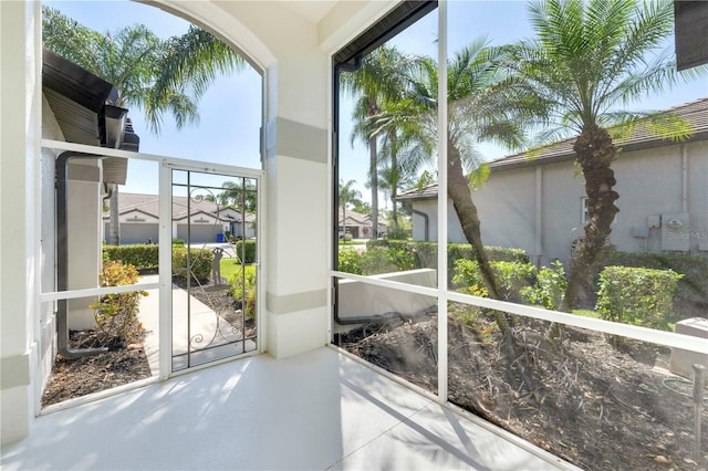 11291 Wine Palm Rd, Fort Myers, FL 33966 - view of unfurnished sunroom