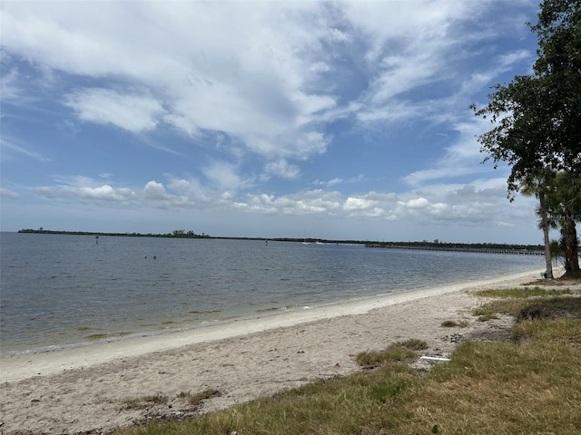 123 Poinsettia Cir NE, Port Charlotte, FL 33952 - water view with local beach