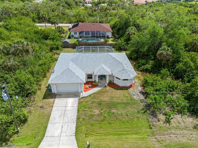 aerial view
