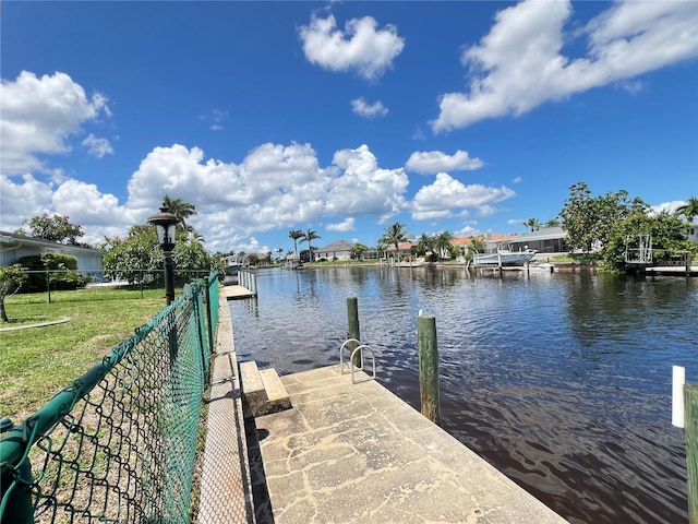931 Juno Dr, Punta Gorda, FL 33950 - dock area featuring a water view