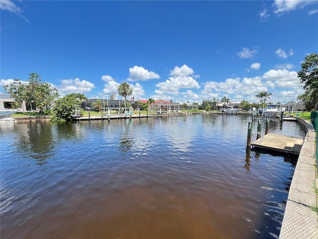 931 Juno Dr, Punta Gorda, FL 33950 - dock area featuring a water view