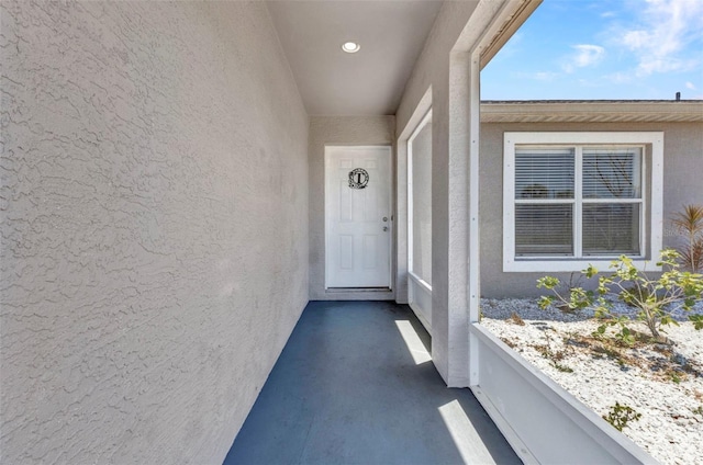 6344 Hera St, Englewood, FL 34224 - property entrance featuring stucco siding