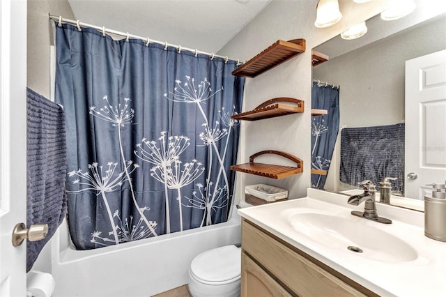 6344 Hera St, Englewood, FL 34224 - full bath with toilet, vanity, and shower / bathtub combination with curtain