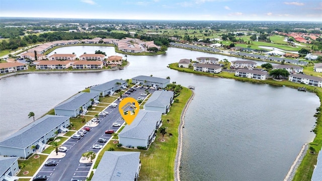 12274 SW Egret Cir Unit 2607, Lake Suzy, FL 34269 - aerial view of residential area featuring a large body of water