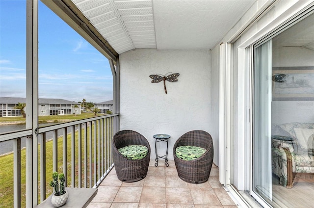 12274 SW Egret Cir Unit 2607, Lake Suzy, FL 34269 - balcony featuring a residential view