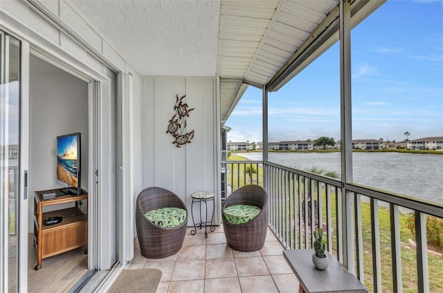 12274 SW Egret Cir Unit 2607, Lake Suzy, FL 34269 - balcony featuring a water view