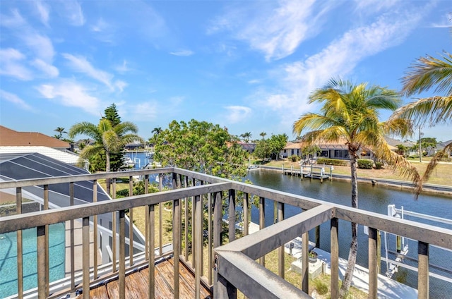 2718 Saint Thomas Dr, Punta Gorda, FL 33950 - balcony featuring a water view
