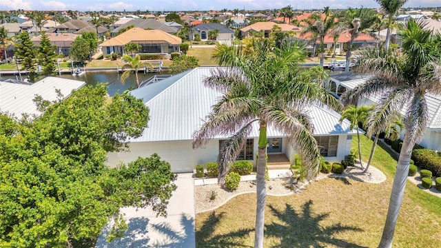 2718 Saint Thomas Dr, Punta Gorda, FL 33950 - drone / aerial view with a residential view and a water view