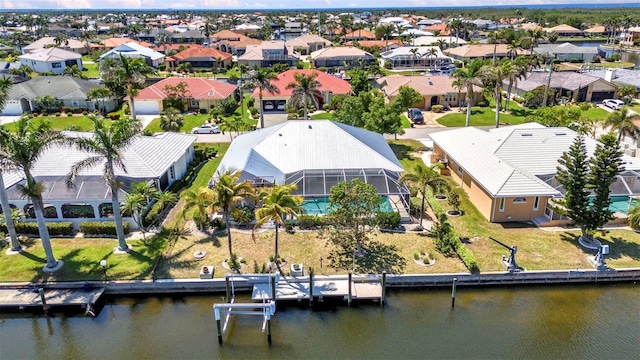 2718 Saint Thomas Dr, Punta Gorda, FL 33950 - drone / aerial view with a residential view and a water view