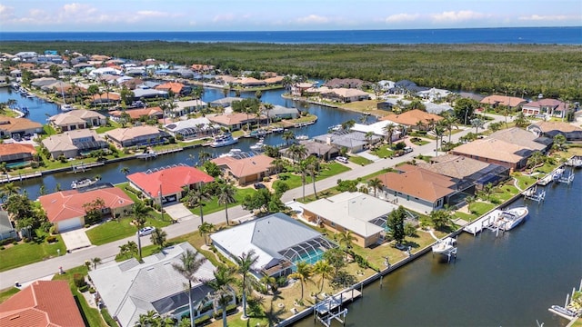 2718 Saint Thomas Dr, Punta Gorda, FL 33950 - drone / aerial view with a residential view and a water view