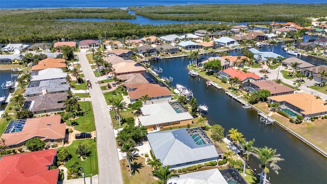2718 Saint Thomas Dr, Punta Gorda, FL 33950 - aerial view with a residential view and a water view