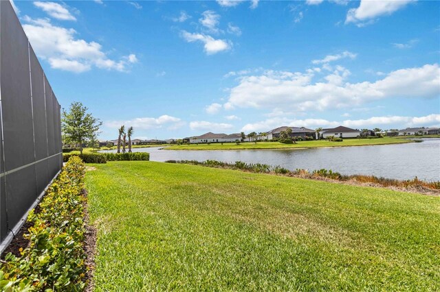 water view featuring a residential view