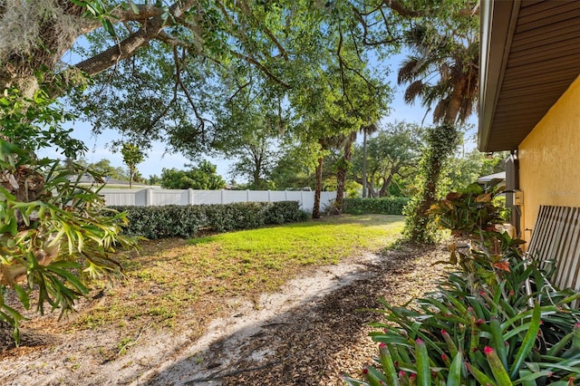 2192 Hyatt Dr, Port Charlotte, FL 33948 - view of yard featuring fence