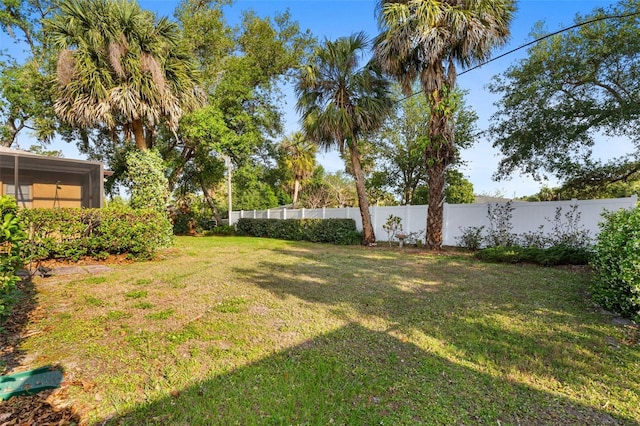 2192 Hyatt Dr, Port Charlotte, FL 33948 - view of yard featuring fence