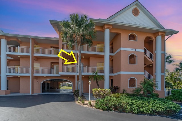 1326 Wesley Dr Unit 123, Punta Gorda, FL 33950 - view of property at dusk