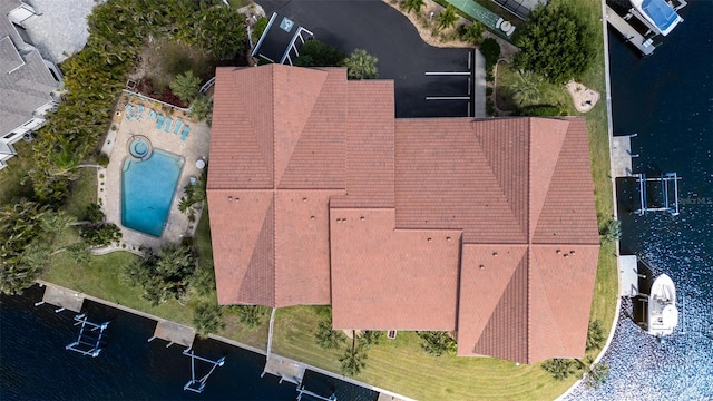 1326 Wesley Dr Unit 123, Punta Gorda, FL 33950 - bird's eye view with a water view