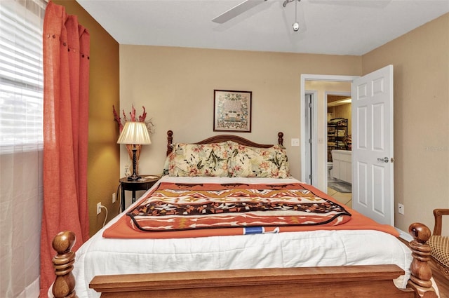 23104 Turnbull Ave, Port Charlotte, FL 33954 - bedroom with a ceiling fan