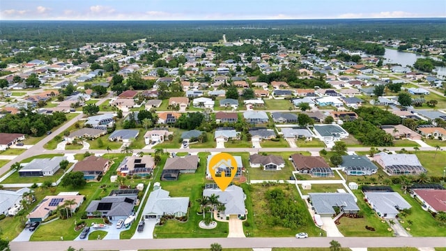 23104 Turnbull Ave, Port Charlotte, FL 33954 - bird's eye view with a residential view