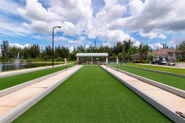 7209 W Lenox Cir, Punta Gorda, FL 33950 - view of community with a water view
