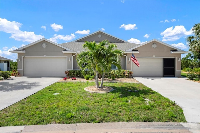 7209 W Lenox Cir, Punta Gorda, FL 33950 - single story home with an attached garage, stucco siding, and concrete driveway