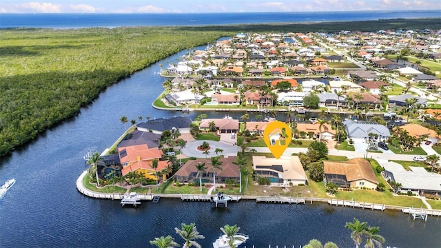 3824 Aves Island Ct, Punta Gorda, FL 33950 - aerial view with a residential view and a water view