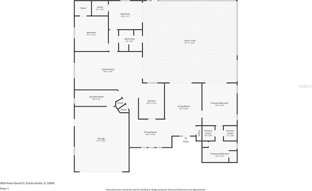3824 Aves Island Ct, Punta Gorda, FL 33950 - plan
