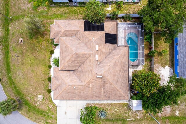 8315 Raoul Ave, North Port, FL 34291 - view from above of property with a pool